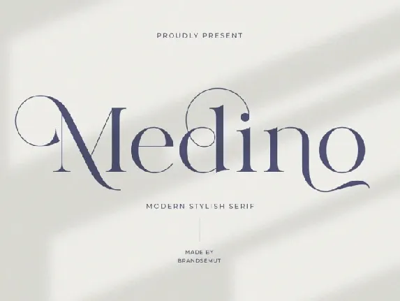 Medino font