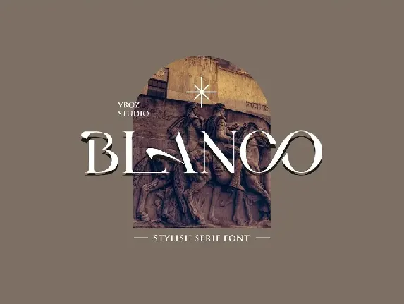 Blanco font