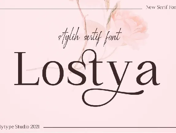 Lostyla font