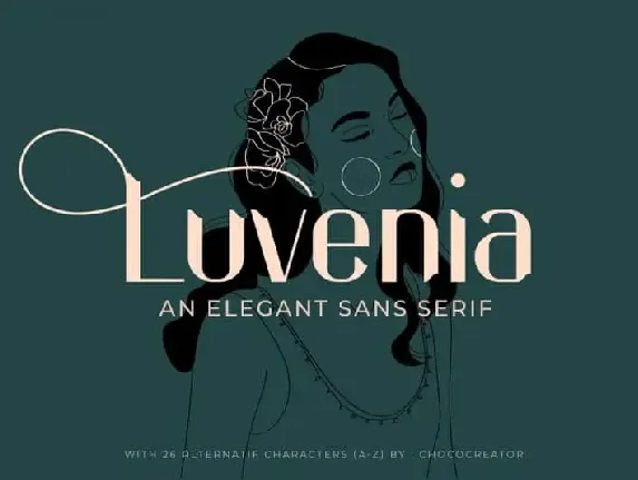 Luvenia Sans Serif font