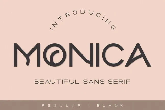 Monica font