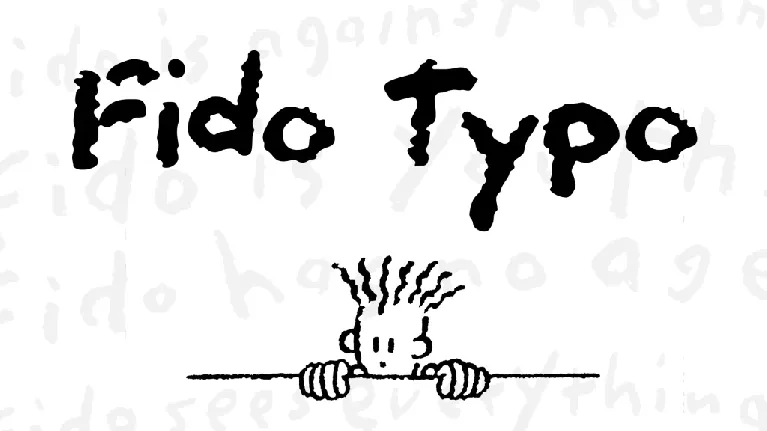 Fido Typo font