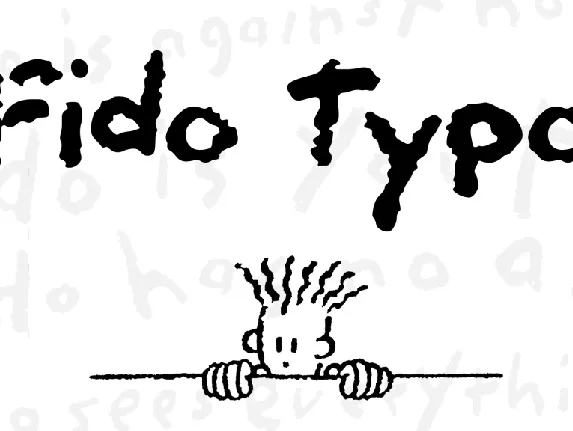 Fido Typo font