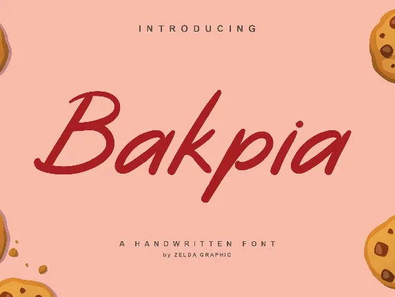 Bakpia font