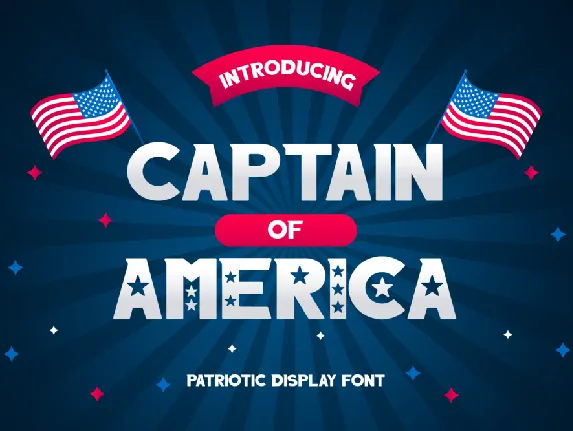 Captain of America font