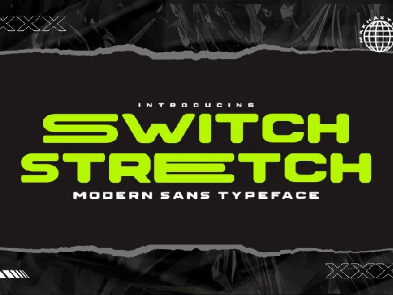 SWITCH STRECTH font