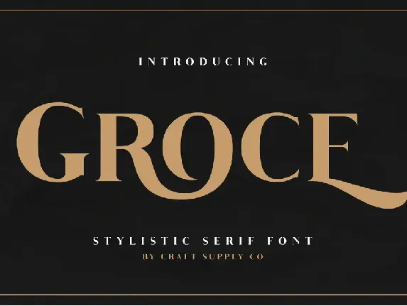 Groce Free font