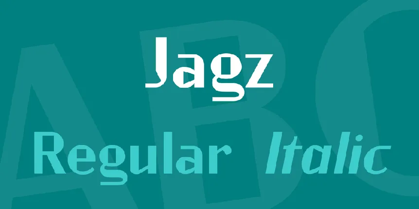 Jagz font