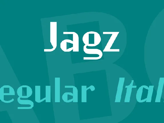 Jagz font