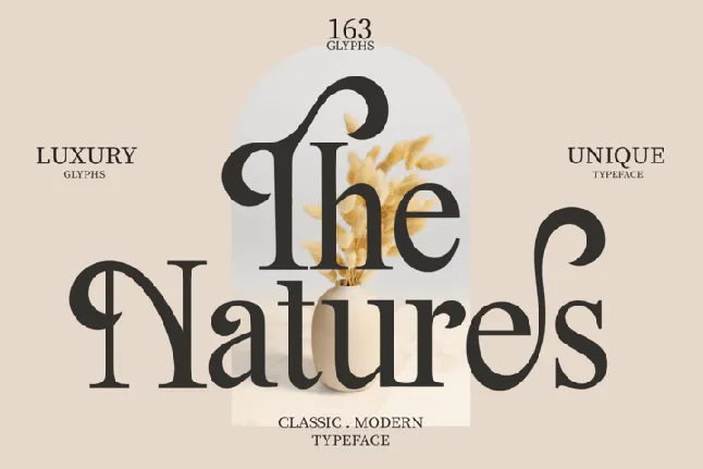 The Natures font