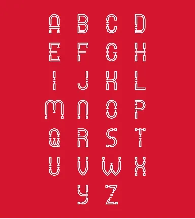 Mechano font