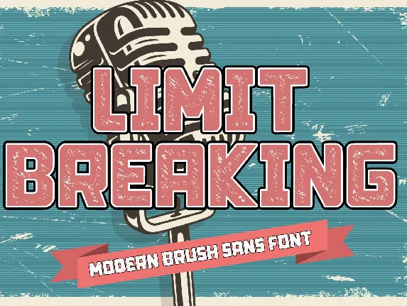 Limit Breaking font