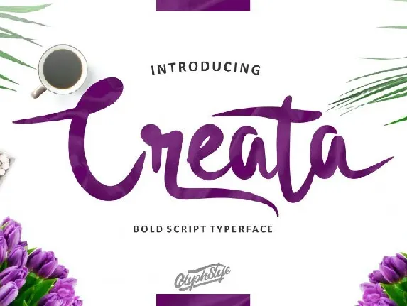 Creata Script font