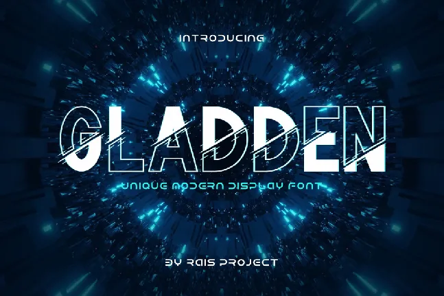 Gladden Demo font