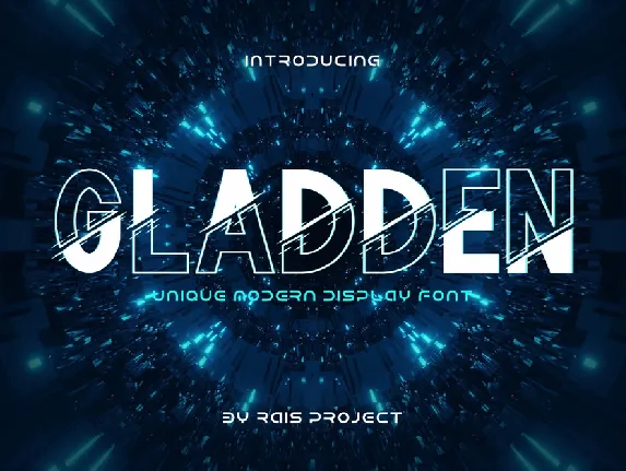 Gladden Demo font