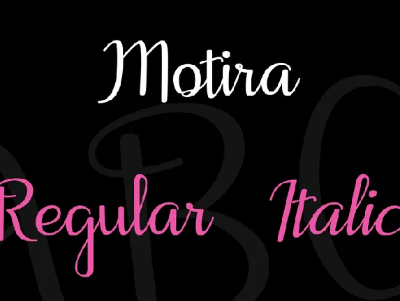 Motira font