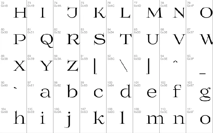 Prida01 font