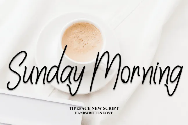 Sunday Morning Typeface font