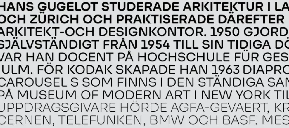 Ulm Grotesk Family font