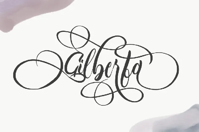 Gilberta font