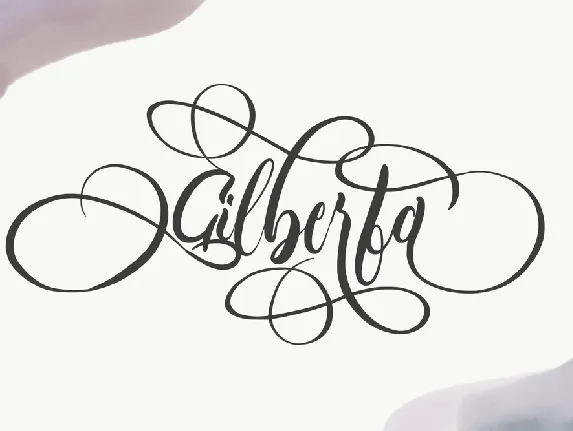 Gilberta font