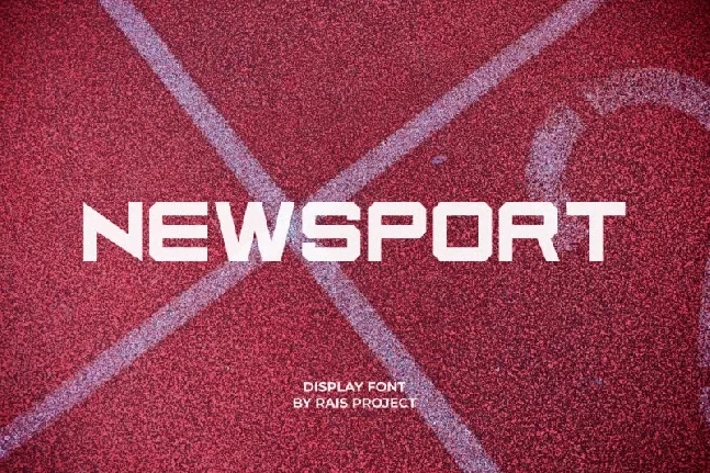 Newsport font