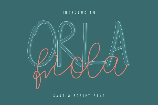 Orla Fiola Duo font