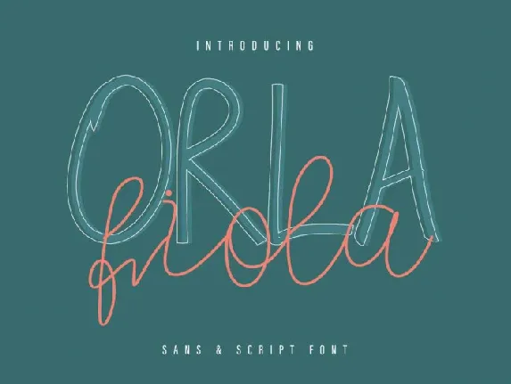 Orla Fiola Duo font