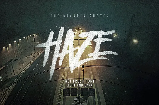 Haze Typeface Free font