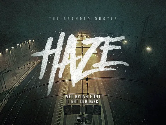 Haze Typeface Free font