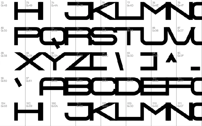 Qrosbi font