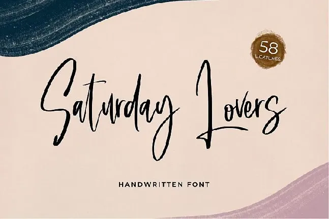 Saturday Lovers Script font