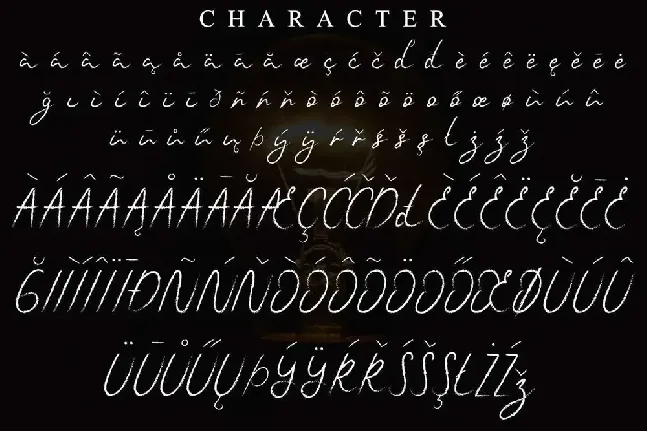 Naminasae Demo font