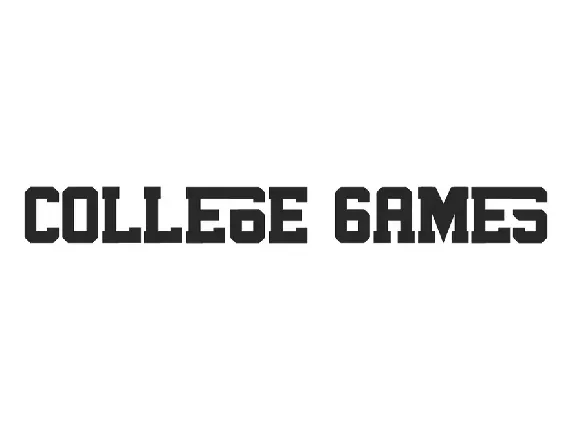 College Games Demo font