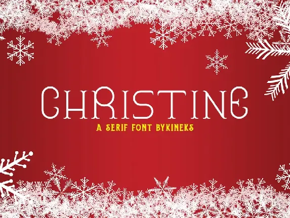 Christine font