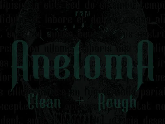 Aneloma Demo Rough font