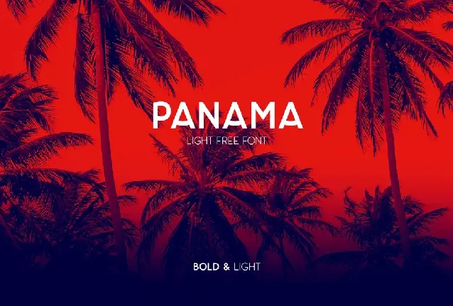 Panama font