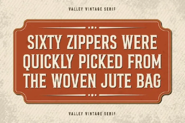 Bronco Valley font