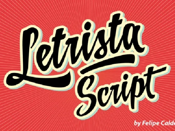 Letrista Script font