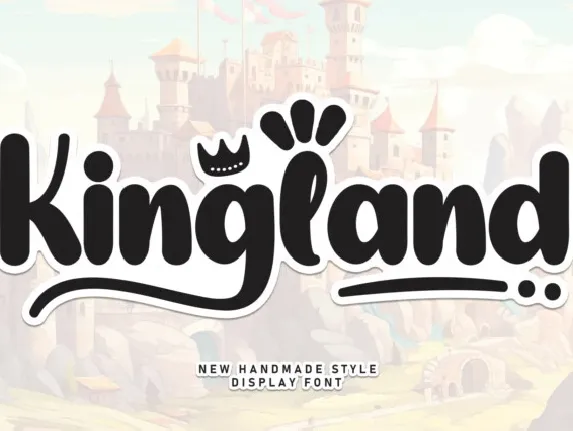 Kingland Handwritten font