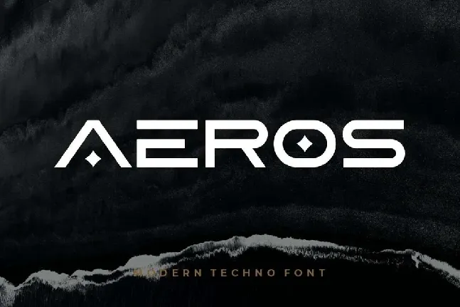 Aeros font