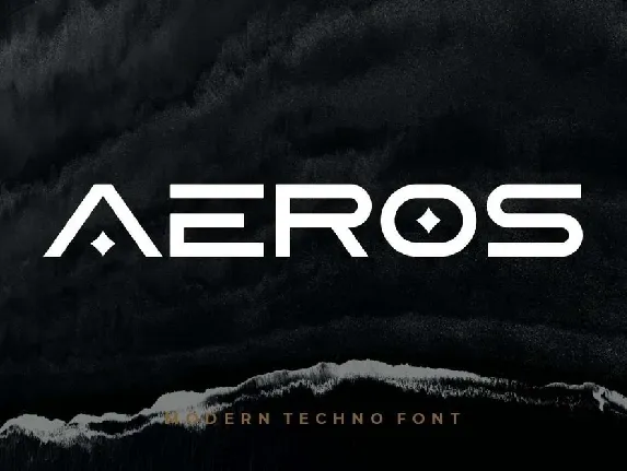 Aeros font