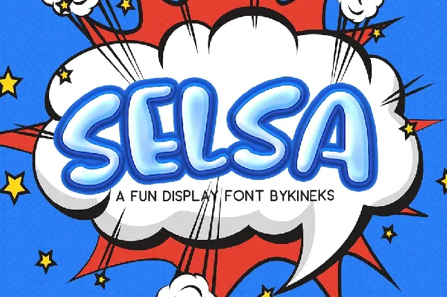 Selsa font