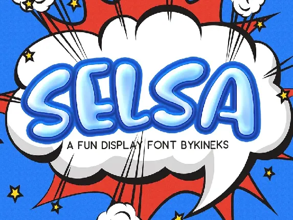 Selsa font