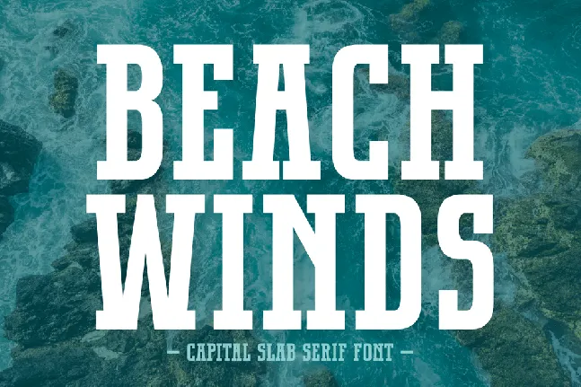 Beach Winds font