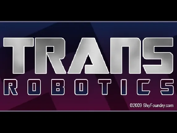 SF TransRobotics font