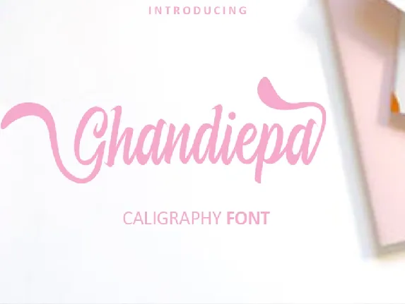 Ghandiepa font