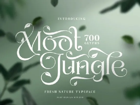 Moot jungle font