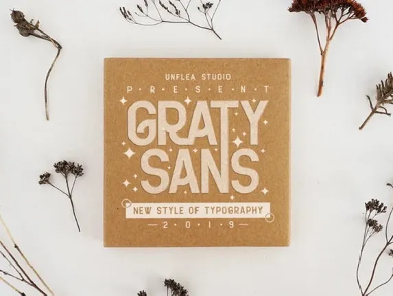 Graty font