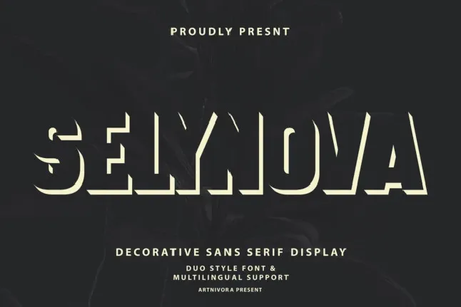 Selynova font